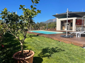 Magnifique villa récente entre mer et montagne située entre Ajaccio et Porticcio